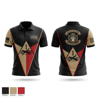 Short Sleeve Performance Polo, 35th armored regiment, Army, Teamtime, Team time, sublimation, custom sports apparel, team uniforms, spirit wear, spiritwear, sports uniforms, custom shirts, team store, custom team store, fundraiser sports, apparel fundraiser