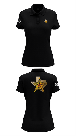Womens Short Sleeve Performance Polo, Hudspeth county sheriff office, , Teamtime, Team time, sublimation, custom sports apparel, team uniforms, spirit wear, spiritwear, sports uniforms, custom shirts, team store, custom team store, fundraiser sports, apparel fundraiser