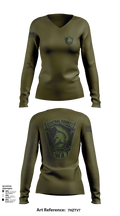 Central County SWAT 7539142 Women's Long Sleeve V-neck Shirt - 101