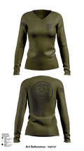 HCPA Swat 1437477 Women's Long Sleeve V-neck Shirt - 104