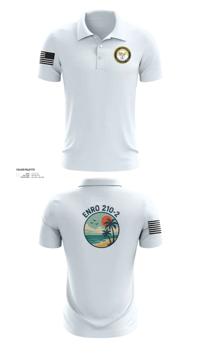 ENRO CLASS 210-2 84674028 Short Sleeve Performance Polo - 21
