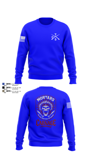 Crew Neck Sweatshirt, Carnage, , Teamtime, Team time, sublimation, custom sports apparel, team uniforms, spirit wear, spiritwear, sports uniforms, custom shirts, team store, custom team store, fundraiser sports, apparel fundraiser