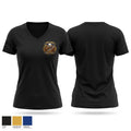 SAT Lee Women's Short Sleeve V-neck Shirt - 1
