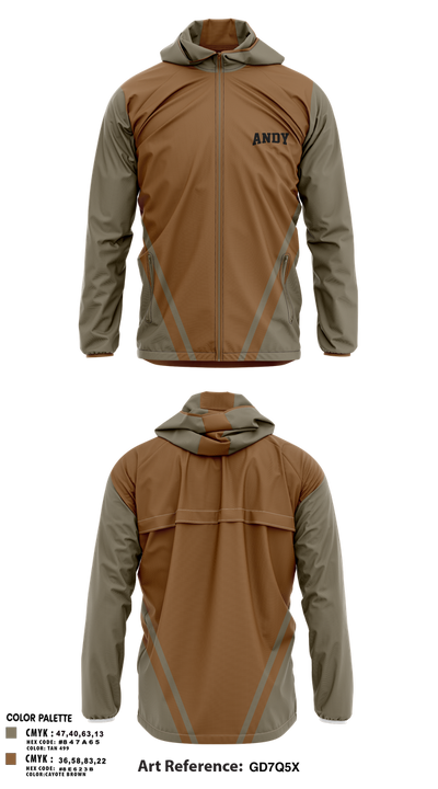 Andy 81168012 Windbreaker - 1