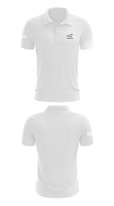 Plaza Park Pacers 617687 Short Sleeve Performance Polo - 9
