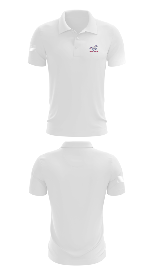 Short Sleeve Performance Polo, Plaza Park Pacers, Spirit Store, Teamtime, Team time, sublimation, custom sports apparel, team uniforms, spirit wear, spiritwear, sports uniforms, custom shirts, team store, custom team store, fundraiser sports, apparel fundraiser