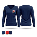 Bay Springs Fire Department 31470994 Women's Long Sleeve V-neck Shirt - 1
