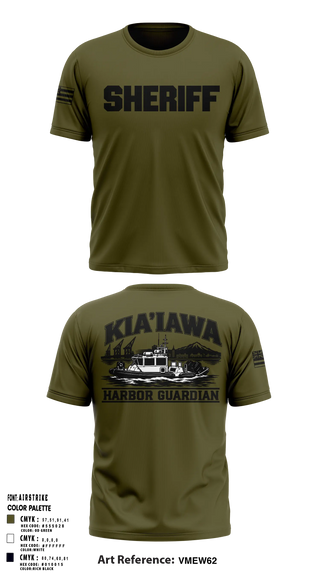 Short Sleeve Performance Shirt, State of Hawaii DLE Harbors, Police, Teamtime, Team time, sublimation, custom sports apparel, team uniforms, spirit wear, spiritwear, sports uniforms, custom shirts, team store, custom team store, fundraiser sports, apparel fundraiser