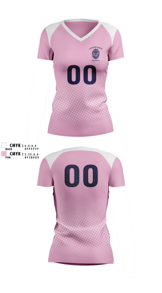 Womens Short Sleeve Vneck Shirt, Living Word Academy Volleyball, Women's Volleyball, Teamtime, Team time, sublimation, custom sports apparel, team uniforms, spirit wear, spiritwear, sports uniforms, custom shirts, team store, custom team store, fundraiser sports, apparel fundraiser