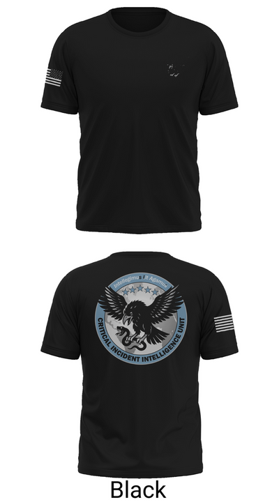 Critical Incident Intelligence Unit 55950160 Old School Cotton Feel Shirt - 29