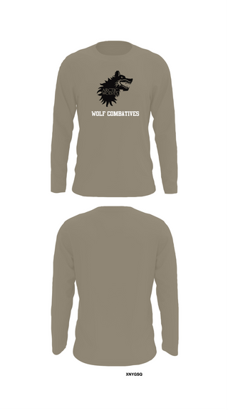 Long Sleeve Performance Shirt, Wolf Combatives, Army, Teamtime, Team time, sublimation, custom sports apparel, team uniforms, spirit wear, spiritwear, sports uniforms, custom shirts, team store, custom team store, fundraiser sports, apparel fundraiser