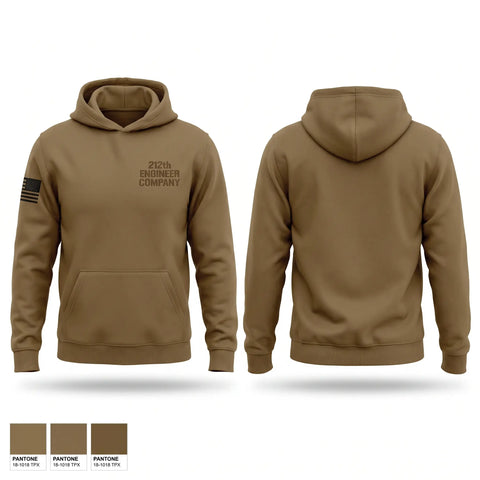 Hoodie, 212th ENGINEER COMPANY, National Guard, Teamtime, Team time, sublimation, custom sports apparel, team uniforms, spirit wear, spiritwear, sports uniforms, custom shirts, team store, custom team store, fundraiser sports, apparel fundraiser