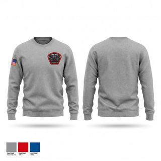Crew Neck Sweatshirt, Penns Creek Fire Dept., Fire Department, Teamtime, Team time, sublimation, custom sports apparel, team uniforms, spirit wear, spiritwear, sports uniforms, custom shirts, team store, custom team store, fundraiser sports, apparel fundraiser