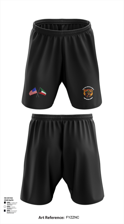 10th Field Hospital (FWD) 73609367 Athletic Shorts With Pockets - 103