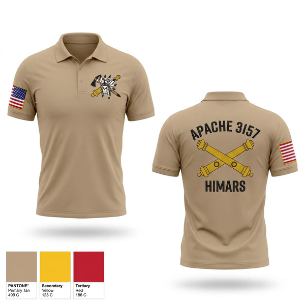 Short Sleeve Performance Polo, A 3-157, Army, Teamtime, Team time, sublimation, custom sports apparel, team uniforms, spirit wear, spiritwear, sports uniforms, custom shirts, team store, custom team store, fundraiser sports, apparel fundraiser