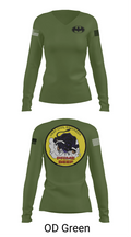 185th CES 20489835 Women's Long Sleeve V-neck Shirt - 54