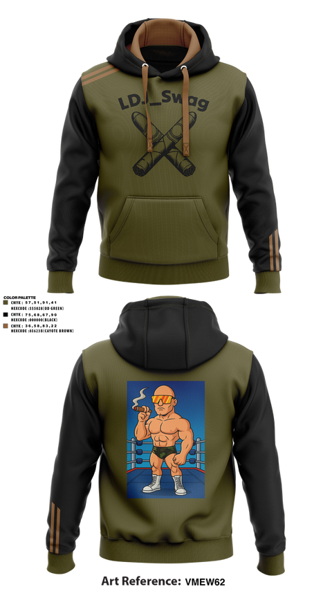 Hoodie, LDJ_Swag, Wrestling, Teamtime, Team time, sublimation, custom sports apparel, team uniforms, spirit wear, spiritwear, sports uniforms, custom shirts, team store, custom team store, fundraiser sports, apparel fundraiser