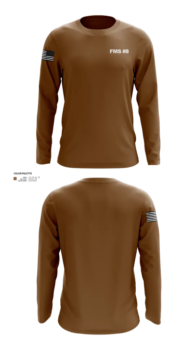 FMS #8 55211312 Long Sleeve Performance Shirt 21