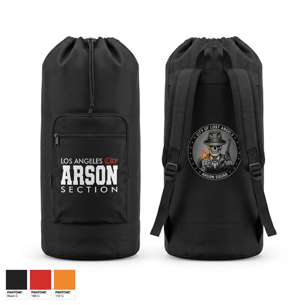 Gear Bag, Arson Squad, Fire Department, Teamtime, Team time, sublimation, custom sports apparel, team uniforms, spirit wear, spiritwear, sports uniforms, custom shirts, team store, custom team store, fundraiser sports, apparel fundraiser