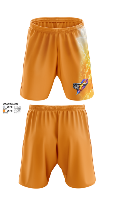 Galactic Thunder 70695916 Mens Soccer Shorts - 25