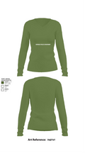 Reynolds Police Department 29344398 Women's Long Sleeve V-neck Shirt - 40