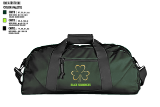 Duffle Bag, Black Shamrocks, , Teamtime, Team time, sublimation, custom sports apparel, team uniforms, spirit wear, spiritwear, sports uniforms, custom shirts, team store, custom team store, fundraiser sports, apparel fundraiser
