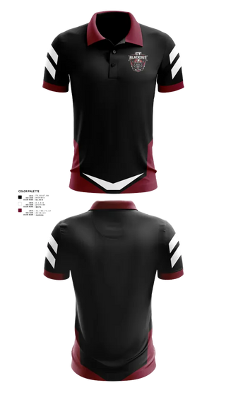 Short Sleeve Performance Polo, CT Blackout Elite, Men's Basketball, Teamtime, Team time, sublimation, custom sports apparel, team uniforms, spirit wear, spiritwear, sports uniforms, custom shirts, team store, custom team store, fundraiser sports, apparel fundraiser