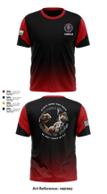 AFJROTC MS-081 DRONE TEAM 88778530 Short Sleeve Performance Shirt - 215