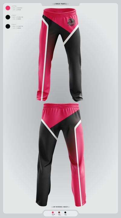Fairfax Lions 7136956 Sweatpants - 1