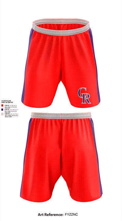 Crush N Run 50102838 Athletic Shorts With Pockets - 1