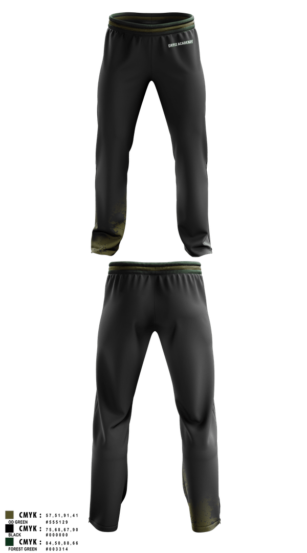 Sweatpants, ORTIZ ACADEMY, , Teamtime, Team time, sublimation, custom sports apparel, team uniforms, spirit wear, spiritwear, sports uniforms, custom shirts, team store, custom team store, fundraiser sports, apparel fundraiser