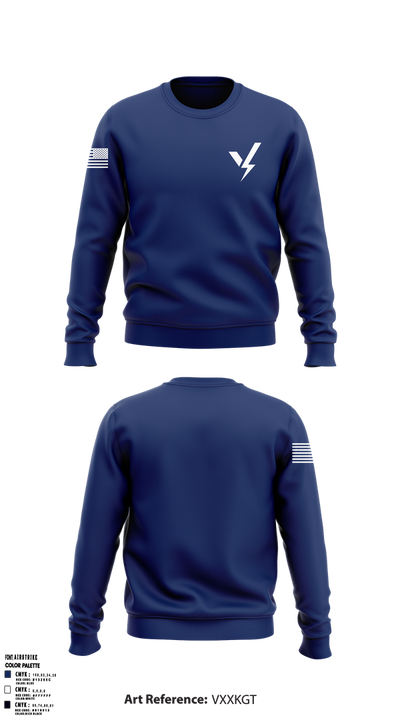 Hybridsz 75736541 Crew Neck Sweatshirt - 1