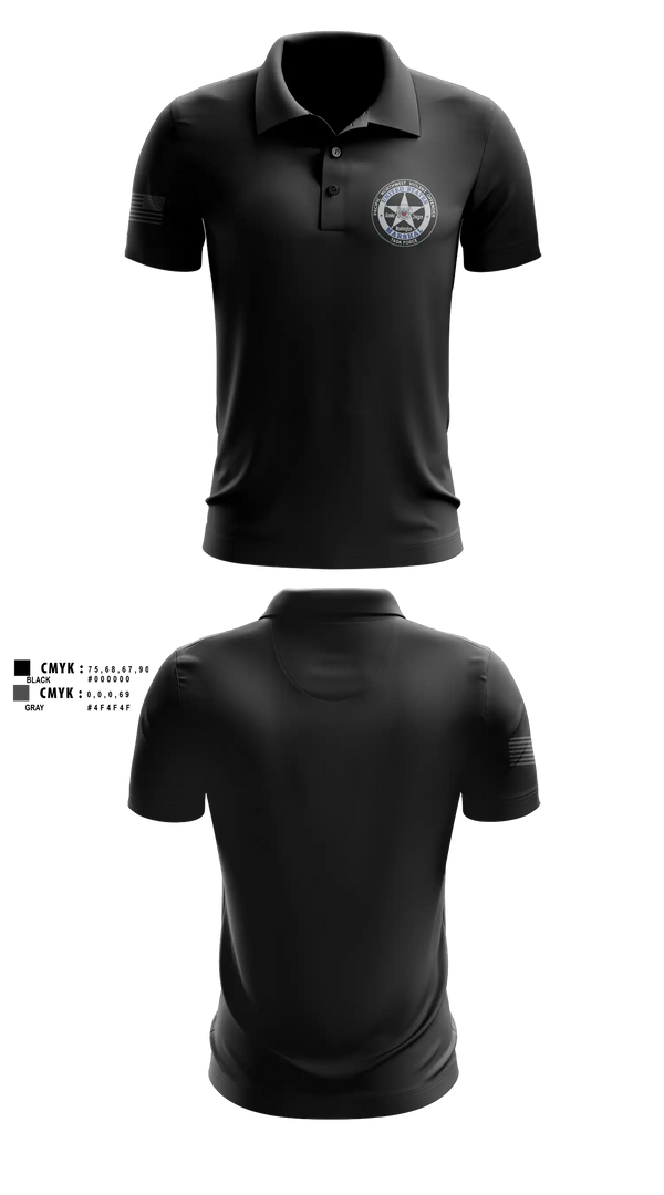 Short Sleeve Performance Polo, US Marshals PNVOTF, Police, Teamtime, Team time, sublimation, custom sports apparel, team uniforms, spirit wear, spiritwear, sports uniforms, custom shirts, team store, custom team store, fundraiser sports, apparel fundraiser