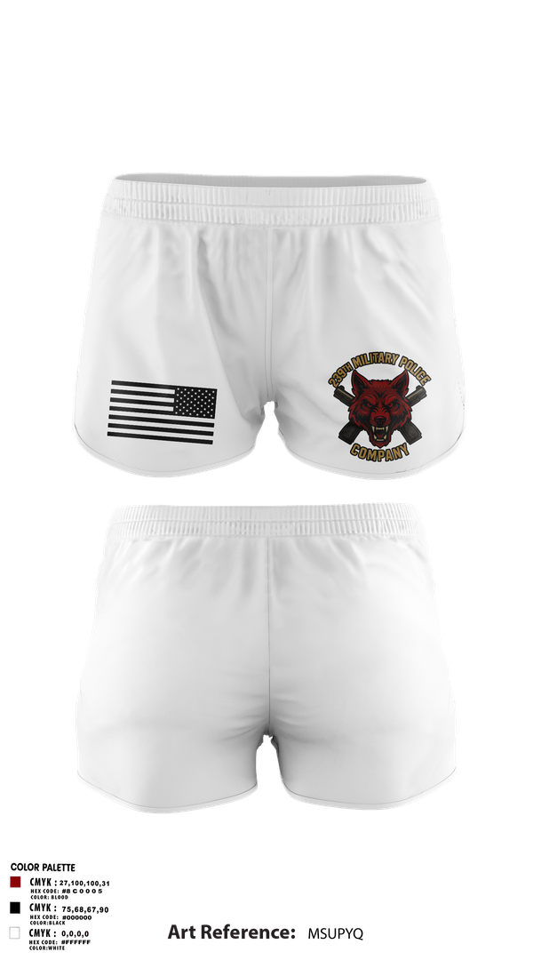 Ranger Panties, 239th Military Police Company, , Teamtime, Team time, sublimation, custom sports apparel, team uniforms, spirit wear, spiritwear, sports uniforms, custom shirts, team store, custom team store, fundraiser sports, apparel fundraiser