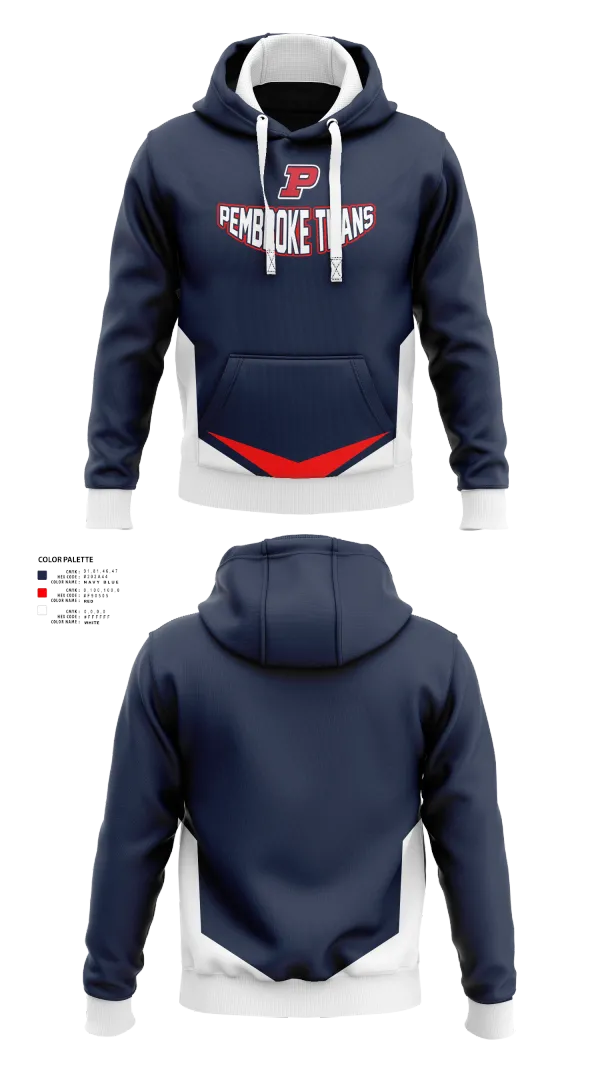Hoodie, Pembroke Titans Football And Cheer, , Teamtime, Team time, sublimation, custom sports apparel, team uniforms, spirit wear, spiritwear, sports uniforms, custom shirts, team store, custom team store, fundraiser sports, apparel fundraiser