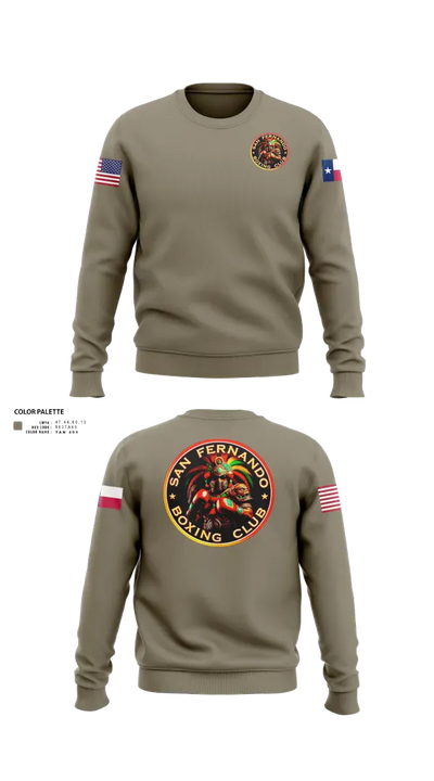 San Fernando Boxing Club 92427997 Crew Neck Sweatshirt - 211