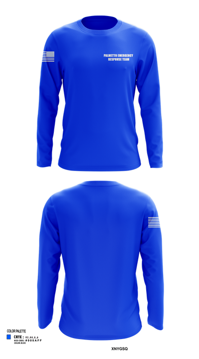 Palmetto Emergency Response Team 30218483 Long Sleeve Performance Shirt 103
