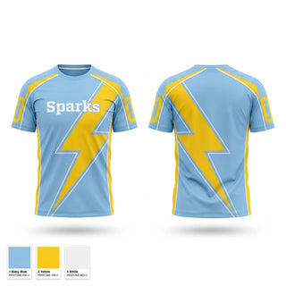 Short Sleeve Performance Shirt, Sparks, Softball, Teamtime, Team time, sublimation, custom sports apparel, team uniforms, spirit wear, spiritwear, sports uniforms, custom shirts, team store, custom team store, fundraiser sports, apparel fundraiser