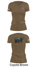 182nd Field Artillery 54920124 Women's Short Sleeve V-neck Shirt - 8