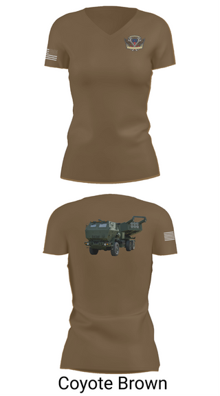 Womens Short Sleeve Vneck Shirt, 182nd Field Artillery, Army, Teamtime, Team time, sublimation, custom sports apparel, team uniforms, spirit wear, spiritwear, sports uniforms, custom shirts, team store, custom team store, fundraiser sports, apparel fundraiser