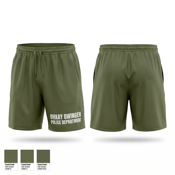 Athletic Shorts With Pockets, Ohkay Owingeh Police Department, Police, Teamtime, Team time, sublimation, custom sports apparel, team uniforms, spirit wear, spiritwear, sports uniforms, custom shirts, team store, custom team store, fundraiser sports, apparel fundraiser