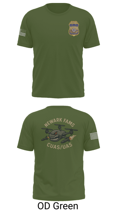 Newark FAMS 70077799 Old School Cotton Feel Shirt - 48