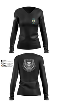 HQ, 309TH MI BN 79771724 Women's Long Sleeve V-neck Shirt - 5
