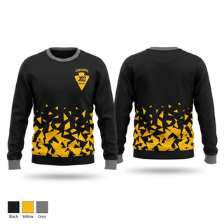 Crew Neck Sweatshirt, Braves, Cross Country, Teamtime, Team time, sublimation, custom sports apparel, team uniforms, spirit wear, spiritwear, sports uniforms, custom shirts, team store, custom team store, fundraiser sports, apparel fundraiser