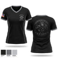 Markham Police K9 Unit Women's Short Sleeve V-neck Shirt - 1