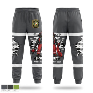 Sweatpants, WCESD1, Fire Department, Teamtime, Team time, sublimation, custom sports apparel, team uniforms, spirit wear, spiritwear, sports uniforms, custom shirts, team store, custom team store, fundraiser sports, apparel fundraiser