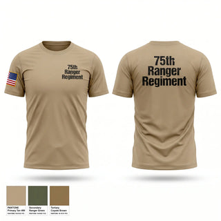 Short Sleeve Performance Shirt, 75th Ranger Regiment, Army, Teamtime, Team time, sublimation, custom sports apparel, team uniforms, spirit wear, spiritwear, sports uniforms, custom shirts, team store, custom team store, fundraiser sports, apparel fundraiser