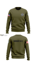 Washington County SO Maine K9 Unit Crew Neck Sweatshirt - 14