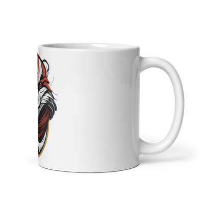 336 RCS F Flight 15570054 White Glossy Mug - Large