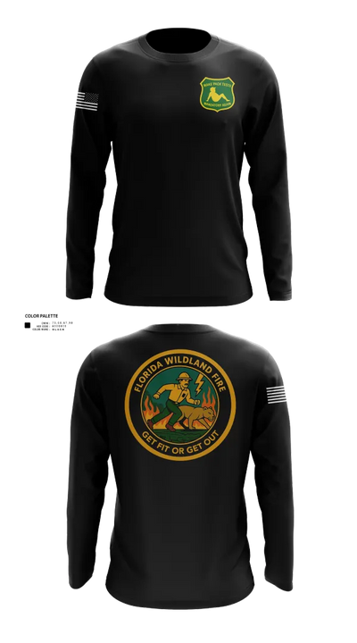 Florida 43193652 Long Sleeve Performance Shirt 100